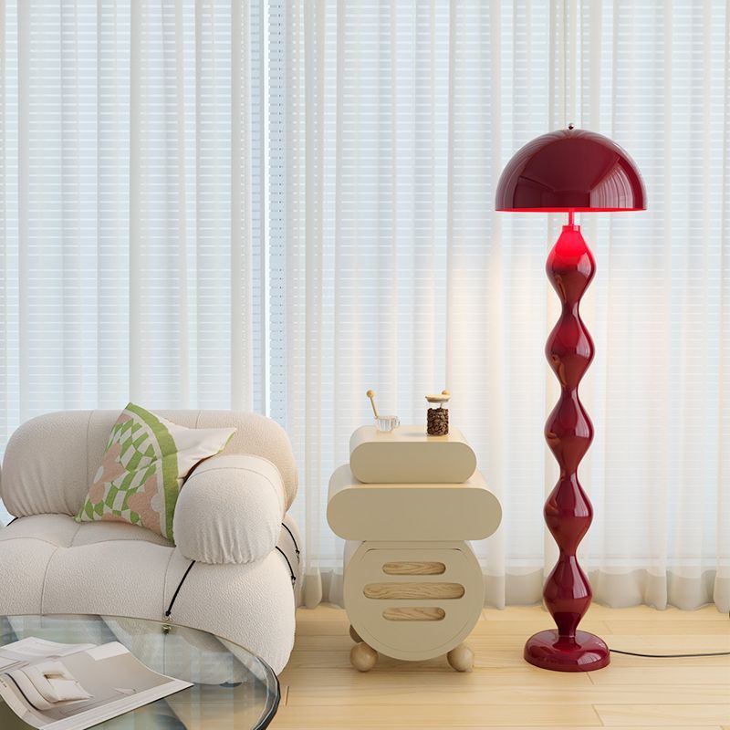 Mushroom 59" Floor Lamp