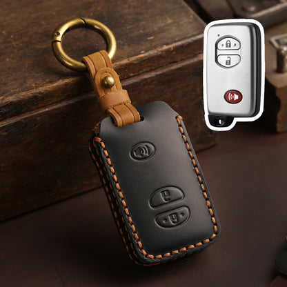For Toyota Camry Leather Key Fob Cover