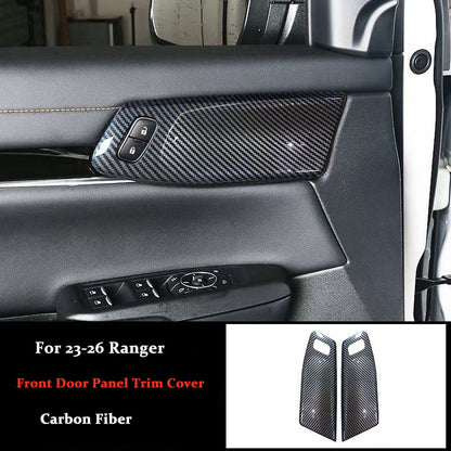 For 2023-2026 Ford Ranger Carbon Fiber Door Handle Cover