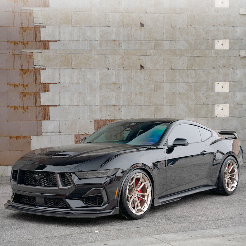 For 2024+ Ford Mustang GT Front Splitter