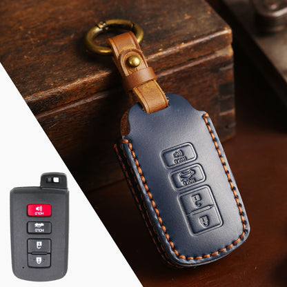 For Toyota Camry Leather Key Fob Cover