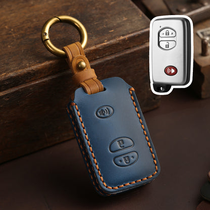For Toyota Camry Leather Key Fob Cover