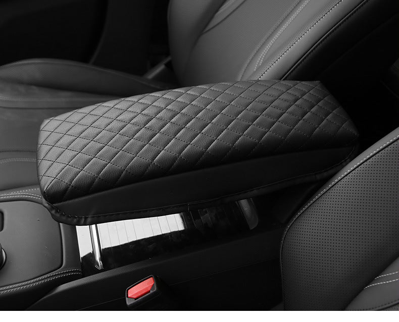 2021+ MachE Center Console Armrest Pad Cover Evtesparts aftermarket