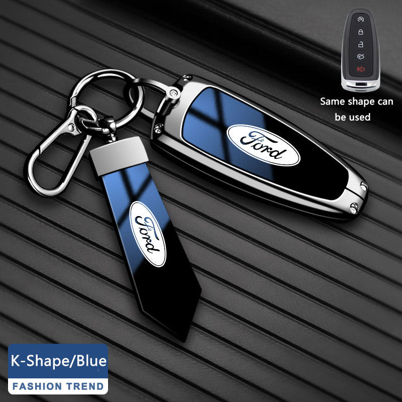 For Ford Edge Metal Key Fob Cover 2, 3, 4 and 5 Button