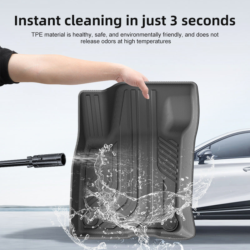 TPE Car Floor Mats Trunk Liners and Seat-Back Mat For Ford Escape