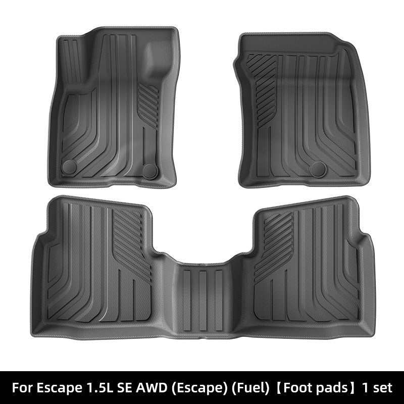 TPE Car Floor Mats Trunk Liners and Seat-Back Mat For Ford Escape