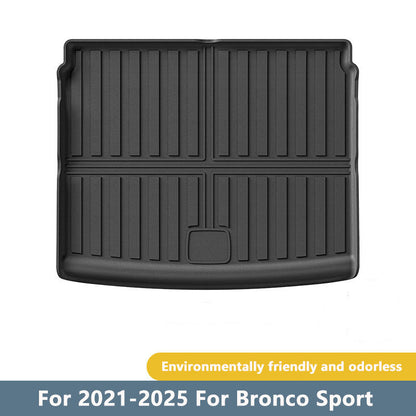 TPE Car Floor Mats And Trunk Liners For Ford Bronco Sport 2021-2025