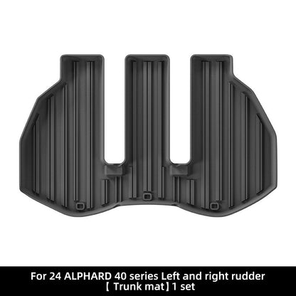 Evtesparts TPE Car Floor Mats & Trunk Mats For Toyota Alphard 40 Series 2023+