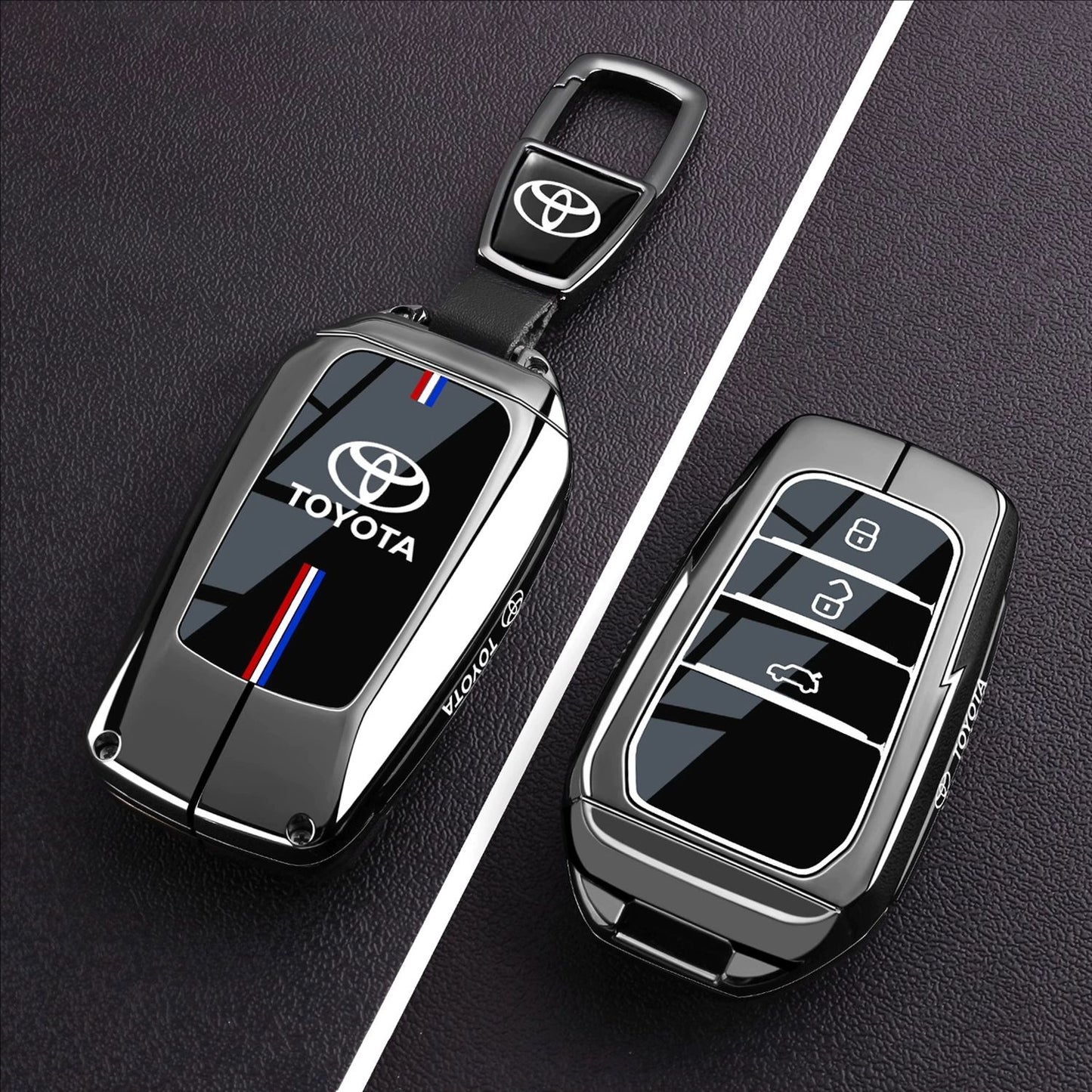 For Toyota RAV4/ Prius/ Highlander Key Fob Case Cover