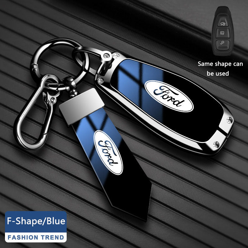 For Ford Edge Metal Key Fob Cover 2, 3, 4 and 5 Button