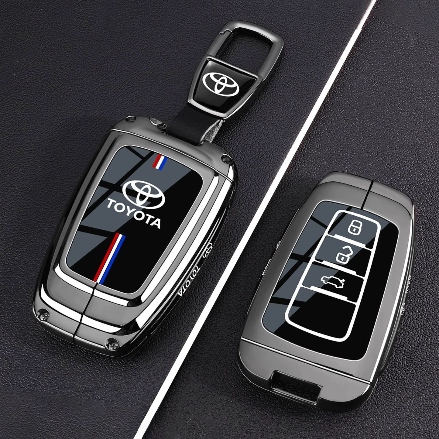 For Toyota RAV4/ Prius/ Highlander Key Fob Case Cover