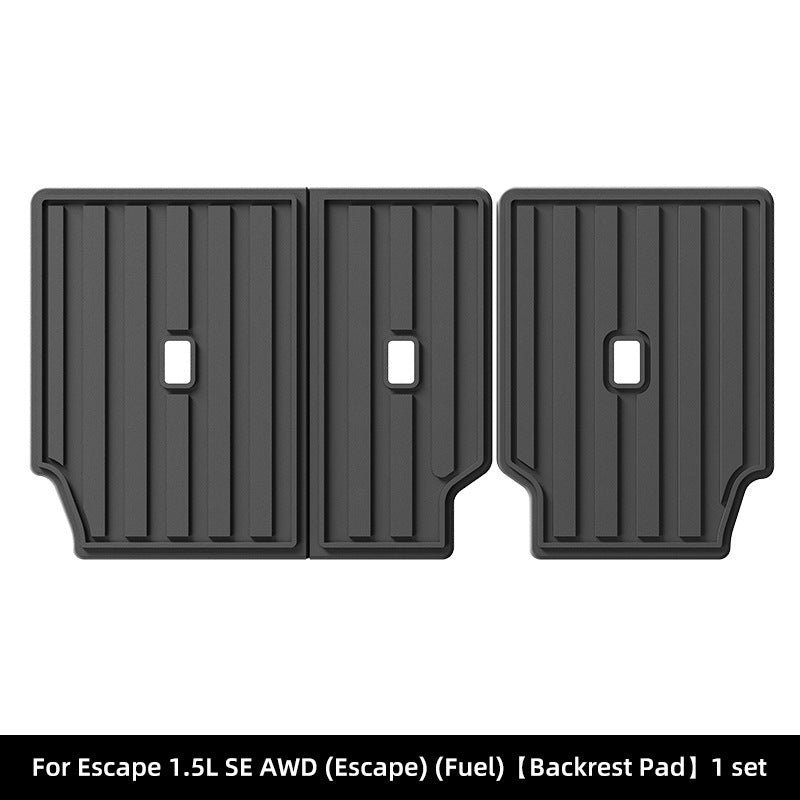 TPE Car Floor Mats Trunk Liners and Seat-Back Mat For Ford Escape