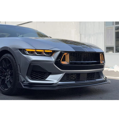 For 2024+ Ford Mustang GT Front Splitter