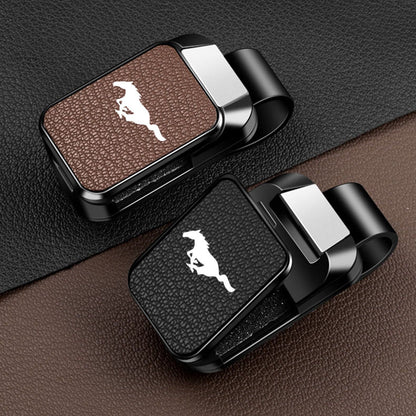 Sunglasses Holder Glasses Clip For Ford Mustang Cobra Shelby /Mach-E/Taurus