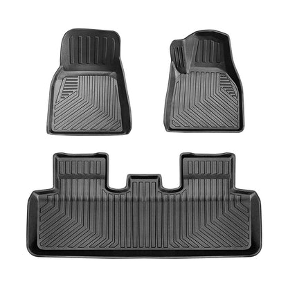 Tesla Model Y 3D All-Weather Floor Mats & Trunk Mat Set