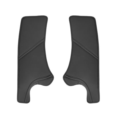 Tesla Model 3/Y Rear Door Sills Leather Threshold Strip Anti Kick Pads