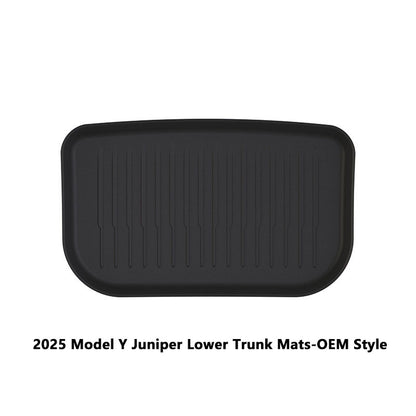 Tesla Model Y Juniper TPE Frunk And Trunk Mats