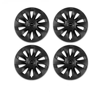 20 Inch Model Y Aero Wheel Cover Matte Black 20" Hub Caps (4pcs)