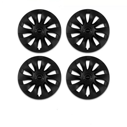 20 Inch Model Y Aero Wheel Cover Matte Black 20" Hub Caps (4pcs)