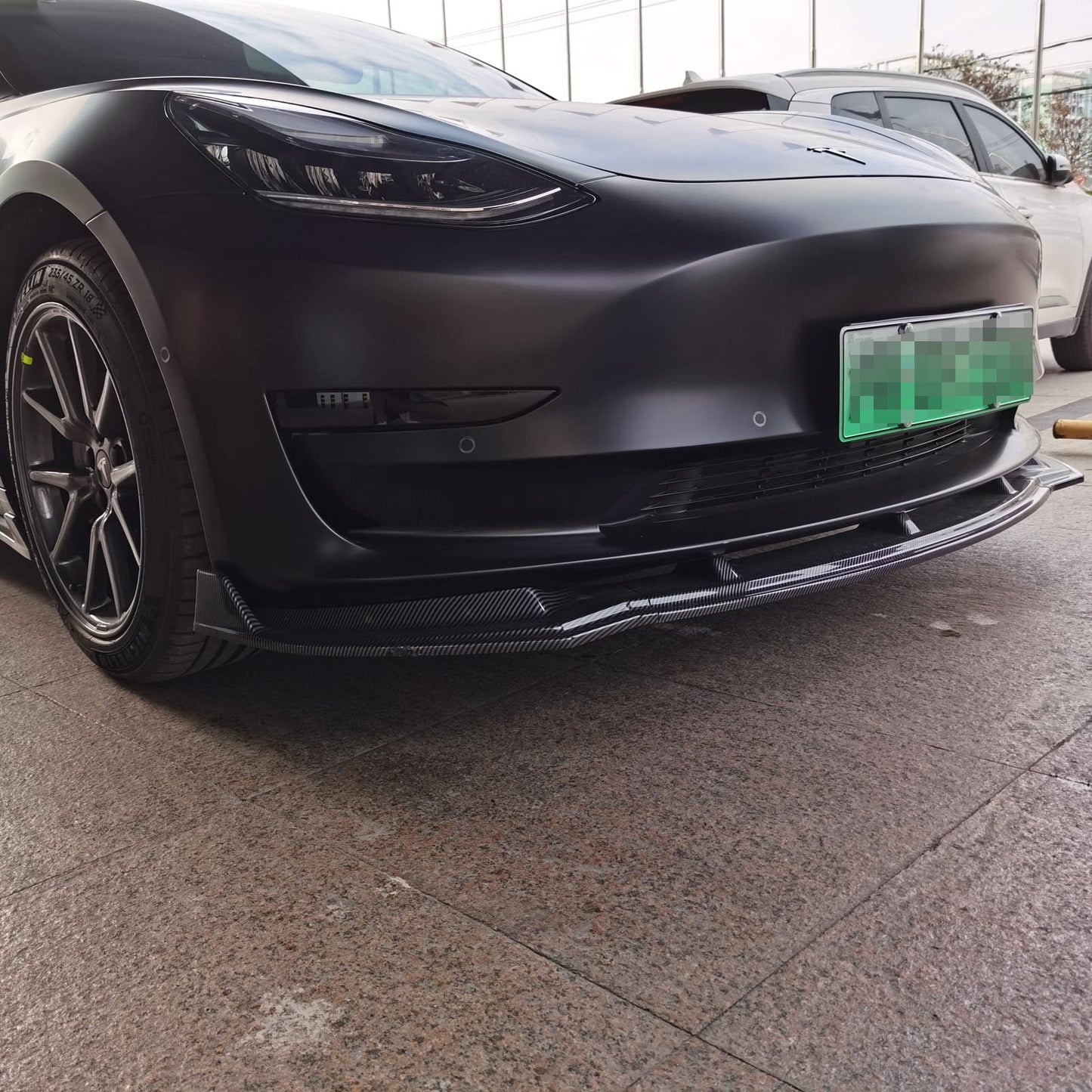 Tesla Model 3/Y Front Bumper Lip Spoiler