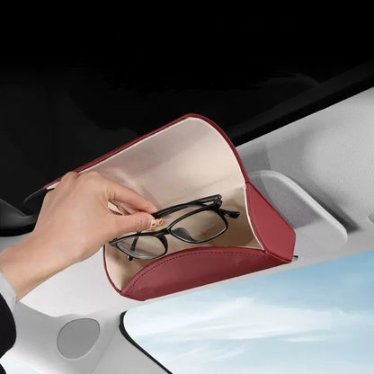Tesla Sunglass Case Holder Clip Glasses Storage Box