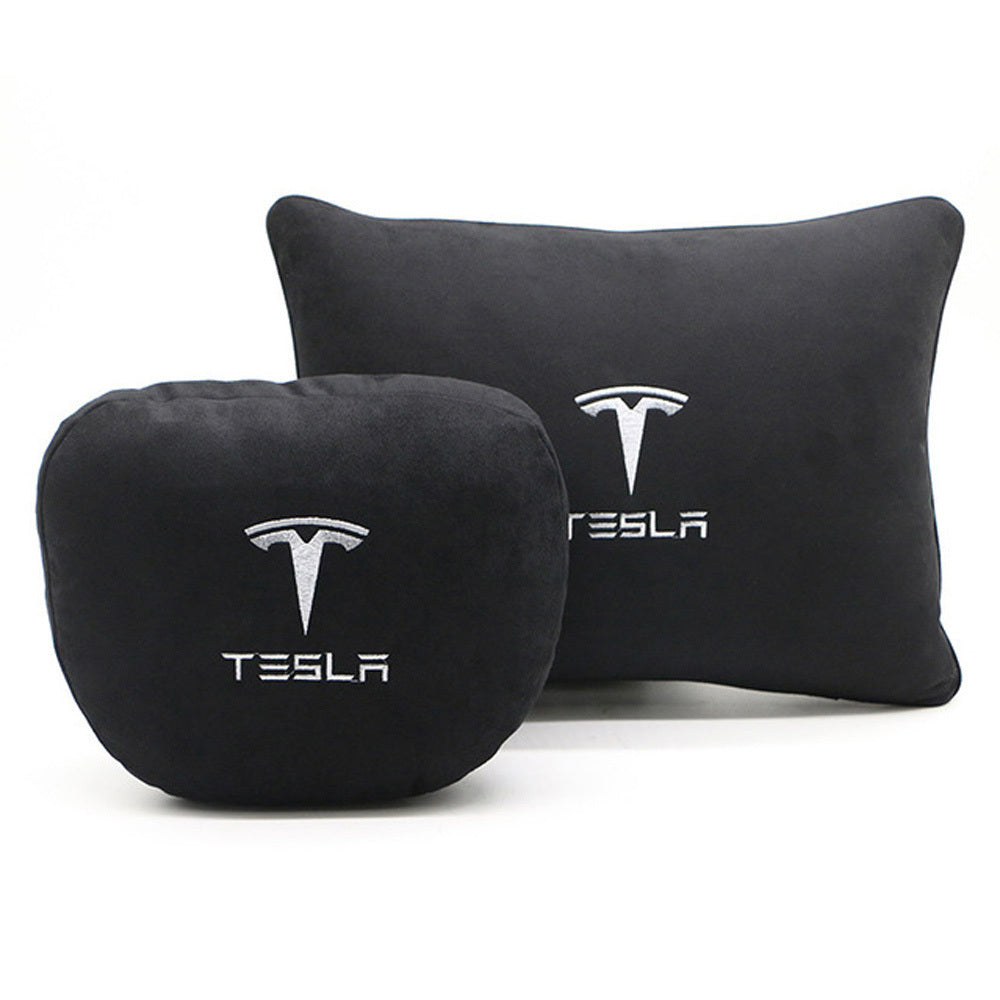 Tesla Neck Pillow Headrest & Lumbar Support Pillow