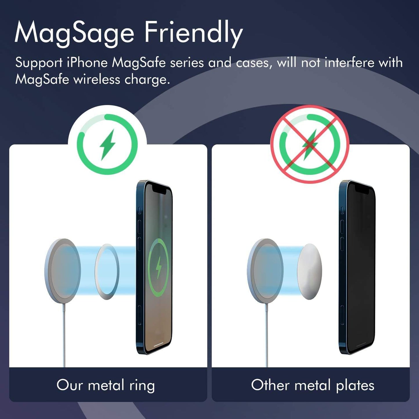 Model 3/Y Magnetic Phone Mount Foldable Hidden Screen Mobile Cell Holder