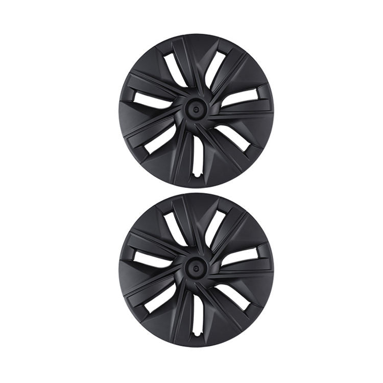 Model Y Hubcaps 19" Full Edge Black Wheel Covers
